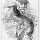 Caricatura de Bazalgette y su obra. Wikimedia Commons